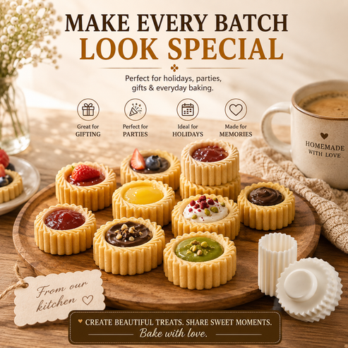 🥳2026 HOT SALE🥳🎂Creative Double-Ended Pastry Mold