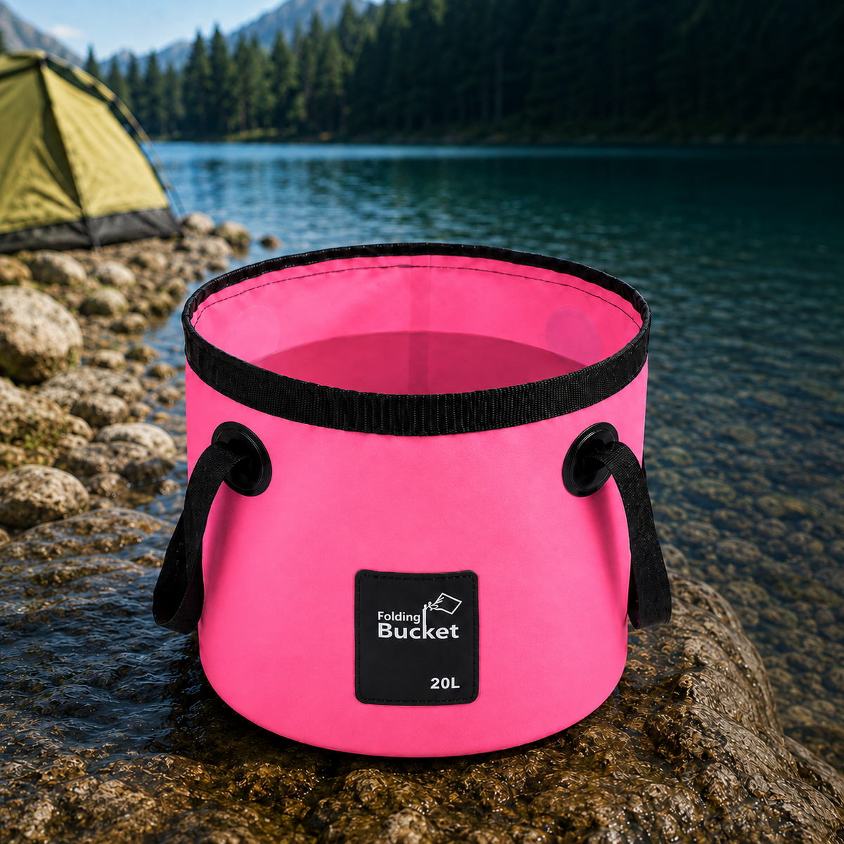 💧 Portable Collapsible Bucket – 12L/20L Foldable Water Bucket