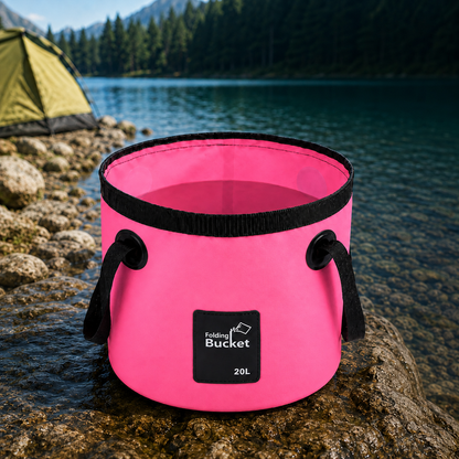 💧 Portable Collapsible Bucket – 12L/20L Foldable Water Bucket