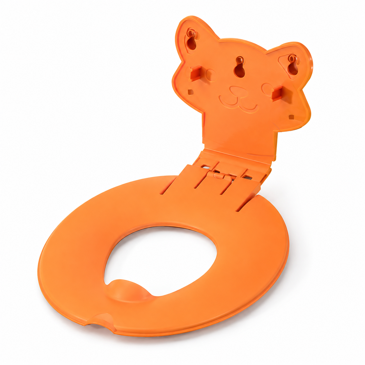 🐻 Flip-Down Toddler Toilet Training Seat – Cleaner, Easier Potty Training