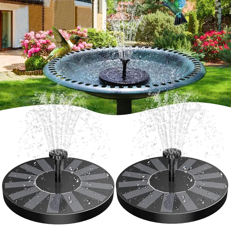 🔥Last Day 49% OFF - ⛲🐦Floating Solar Bird Bath Fountain with Multiple Spray Nozzles