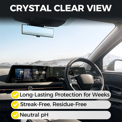 🚗 Anti-Fog Glass Coating – Easy Sponge Applicator for Car Windows & Mirrors