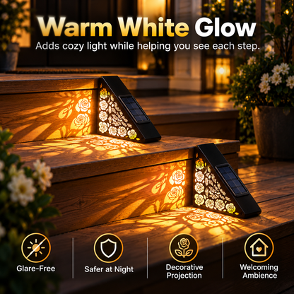 Hot sales 🔥2-Pack Solar Step Lights Outdoor