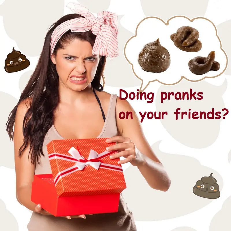 💩Fake Poop Realistic Prank Poop Props