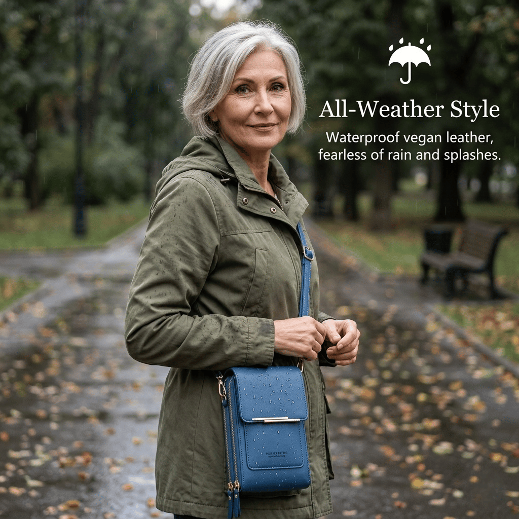 📱 Touchscreen Crossbody Phone Bag – Hands-Free Phone Wallet & Purse
