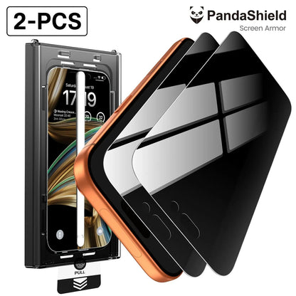 📱 PandaShield 2-Pack iPhone Screen Protectors – Privacy & HD Tempered Glass