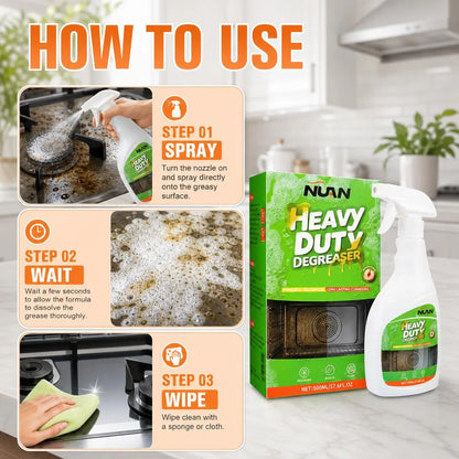 NUAN Heavy Duty Active Spray Kitchen Cleaner - 500ml