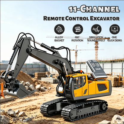 🚜 RC Construction Vehicles – Excavator, Loader, Bulldozer & Dump Truck