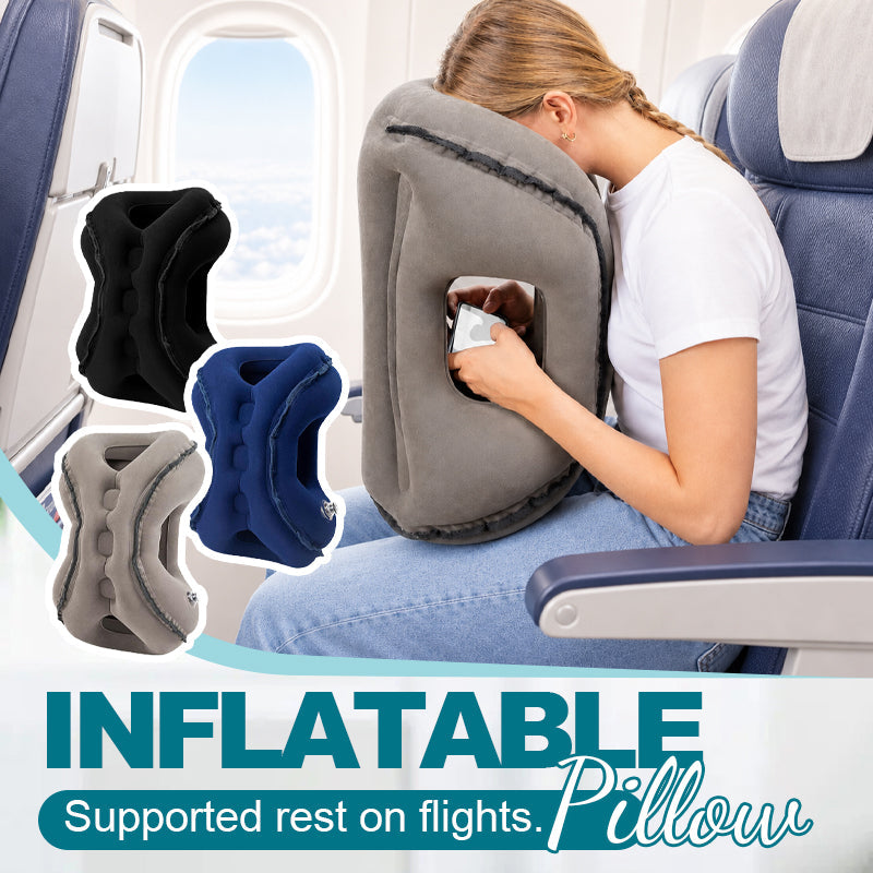 😴Portable Inflatable Airplane Sleep Pillow
