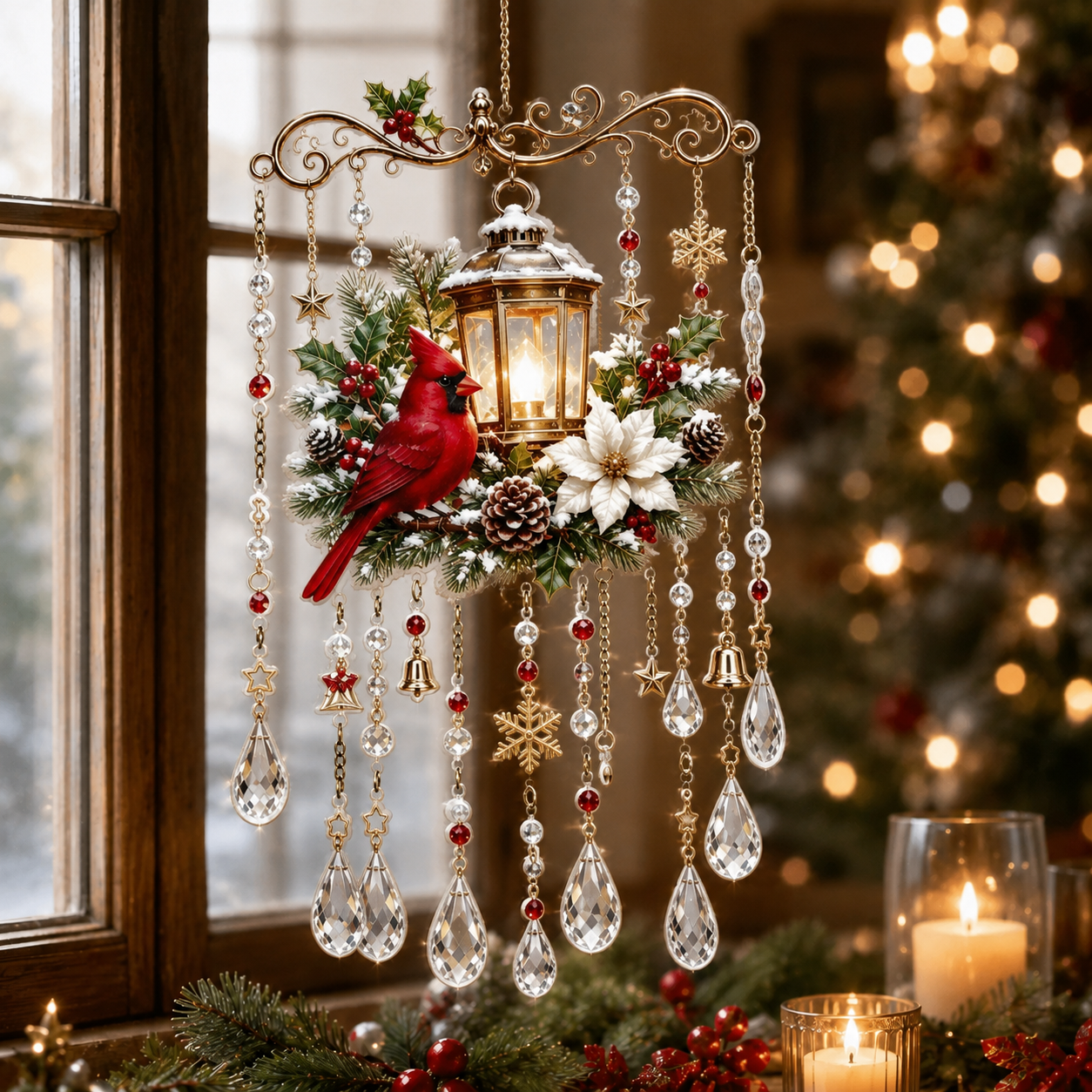 🔔Christmas Wind Chime-🎄Sound of Christmas Gently Ringing in Your Window