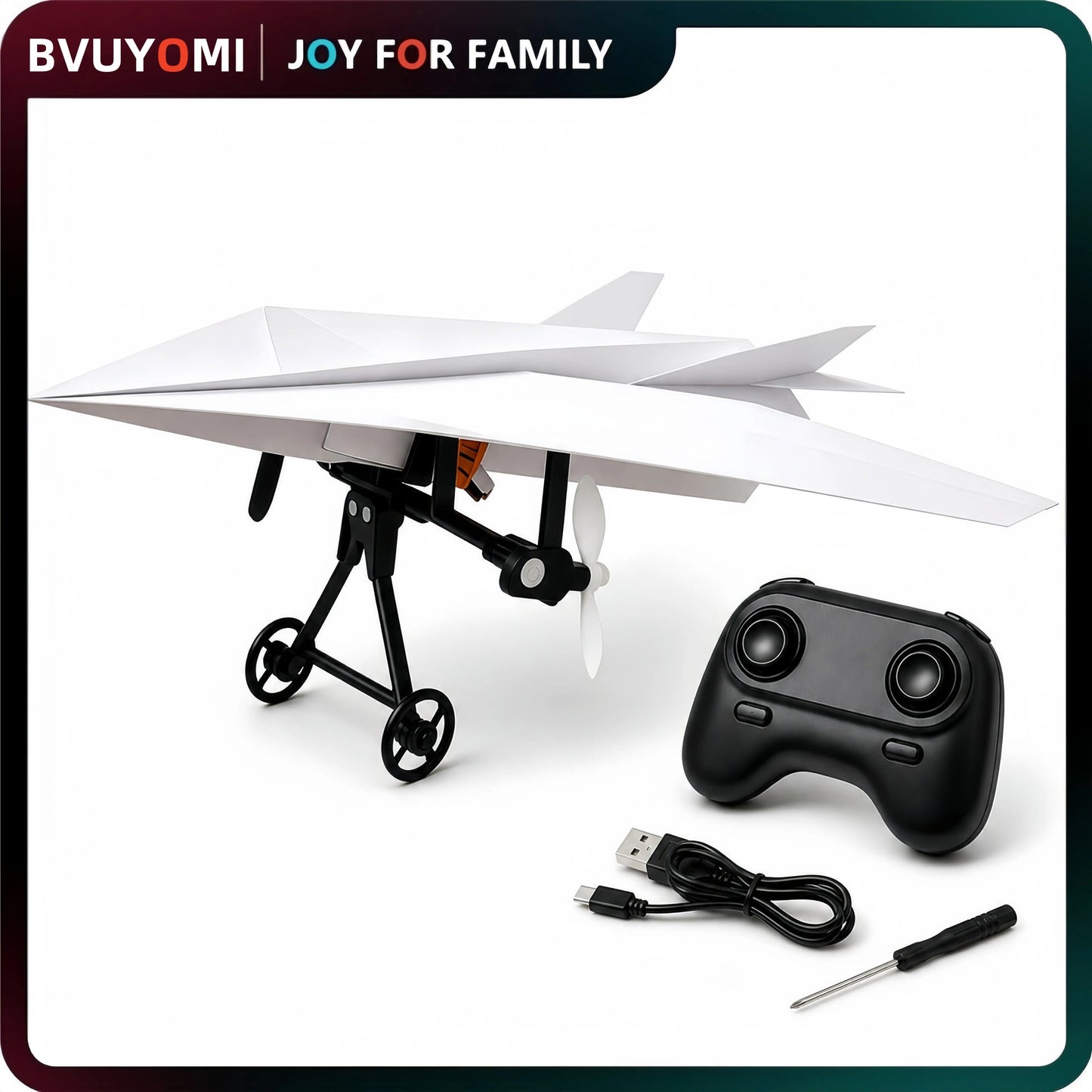 ✈️RC Powered Paper Airplane Kit – Build, Control & Fly Your Own Plane