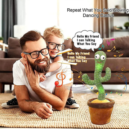 🌵 Dancing Talking Cactus Toy – Sings, Repeats & Dances for Endless Fun!