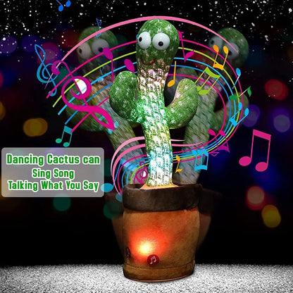🌵 Dancing Talking Cactus Toy – Sings, Repeats & Dances for Endless Fun!