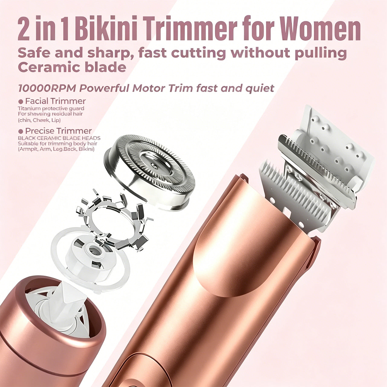 🔥2 in 1 Electric Hair Removal Tool Trimmer
