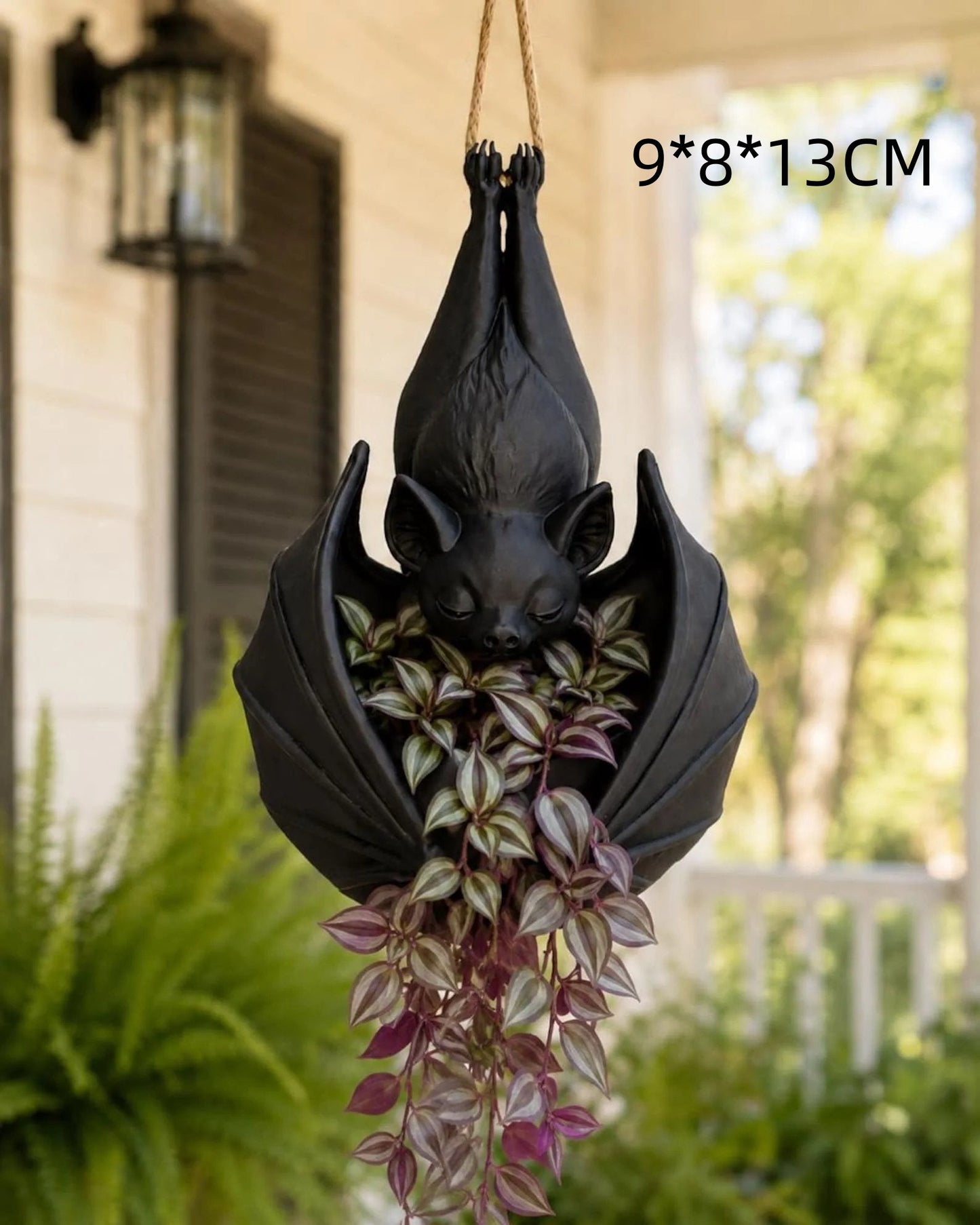 🦇 Hanging Bat Planter – Give Your Plants a Dark Side