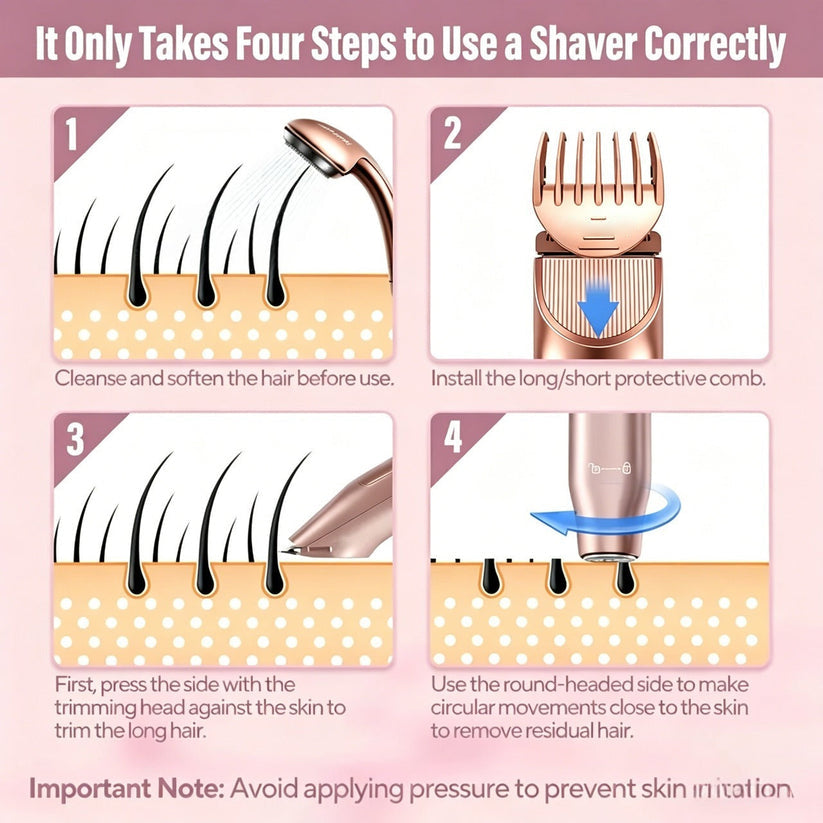 🔥2 in 1 Electric Hair Removal Tool Trimmer