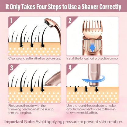 🔥2 in 1 Electric Hair Removal Tool Trimmer