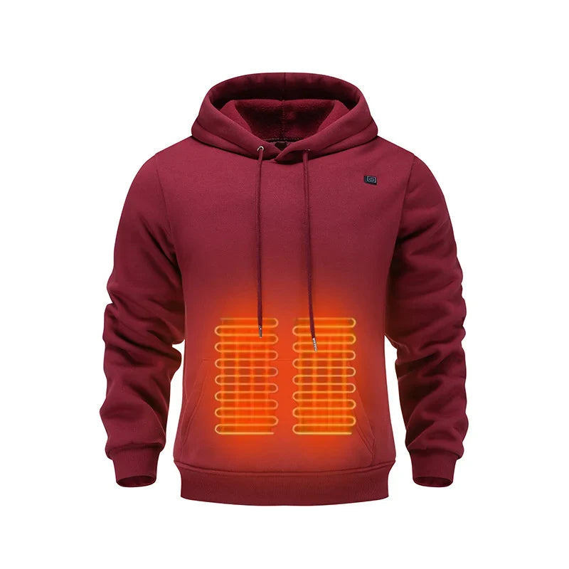 LAST DAY 50% OFF - 🎁 Unisex Heated Hoodie