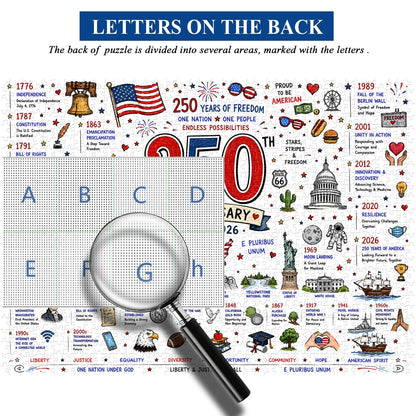 Patriotic America Jigsaw Puzzle 1000 Pieces