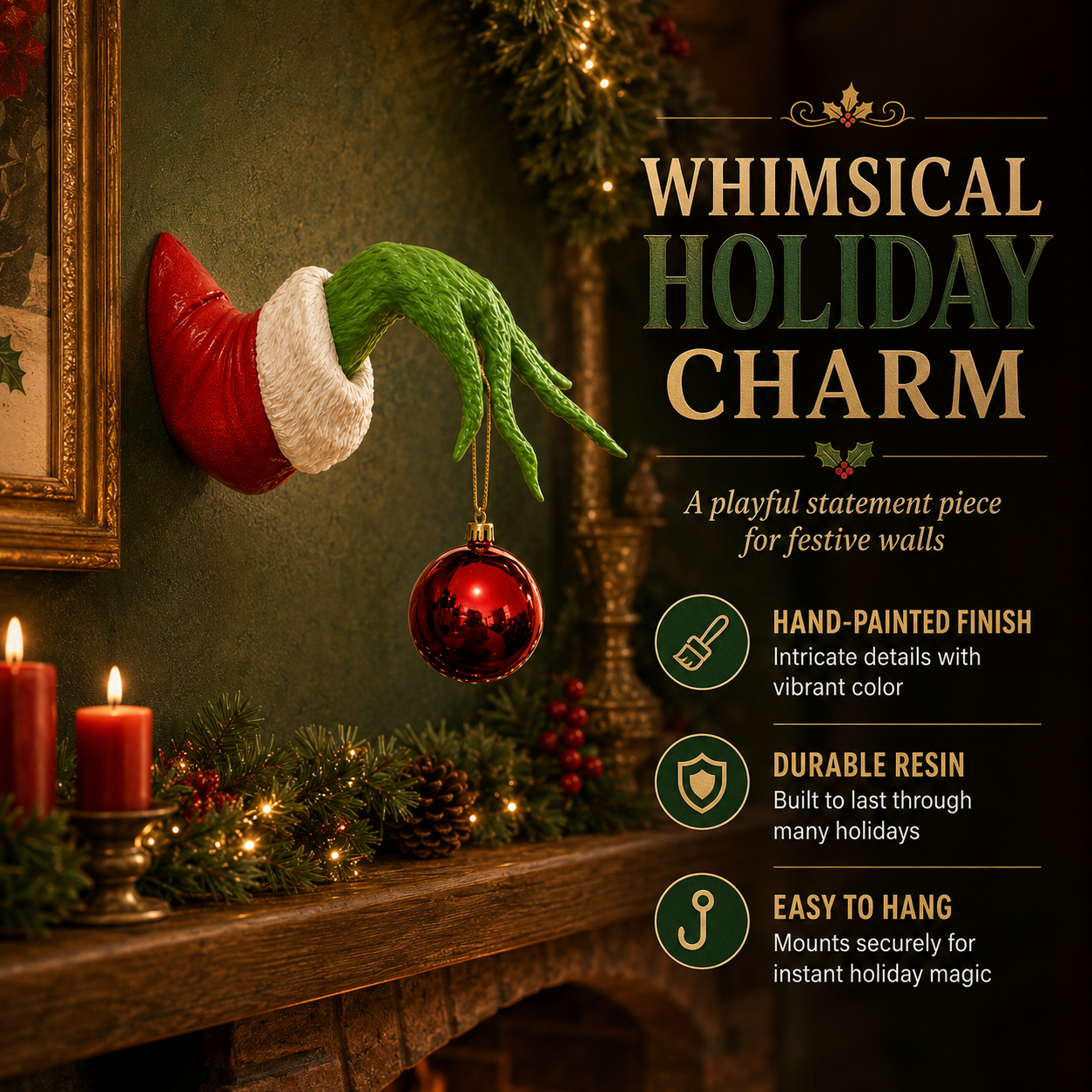 Christmas Ornament Hanger, Home & Festive Party Supplies