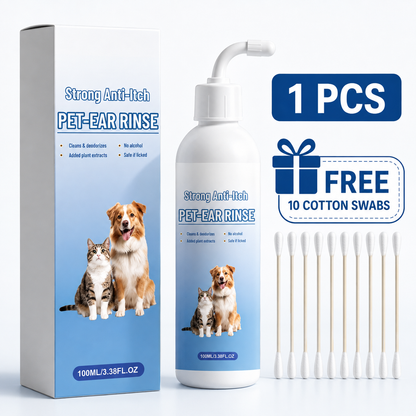 Gentle Pet Ear Cleaner Solution for Dogs & Cats