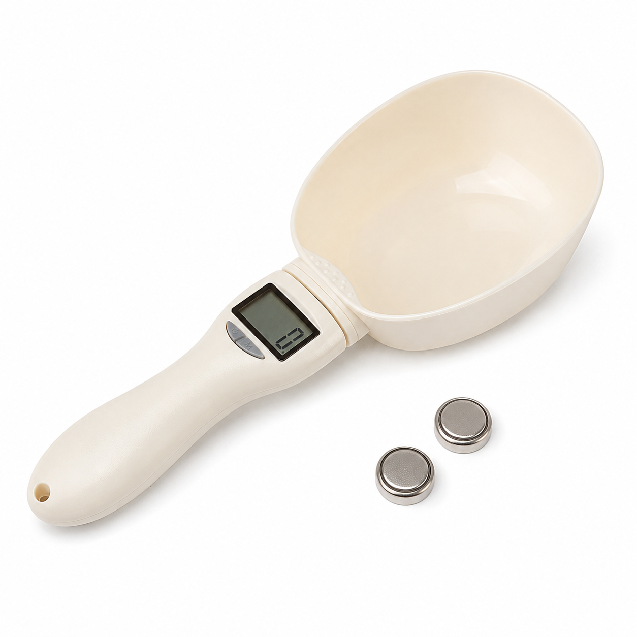 1PC Digital Measuring Scoop Scale + 2 Batteries