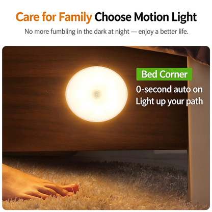💡Indoor Motion Sensor Night Light 2Pcs