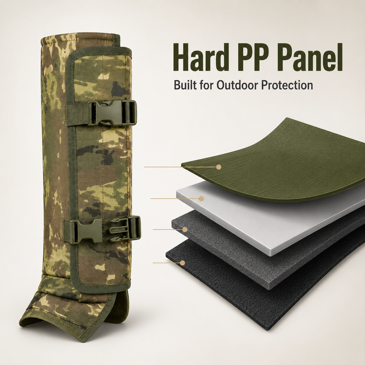 🐍 Snake-Resistant Outdoor Leg Gaiters – Protective Gear for Hiking, Hunting & Yard Work