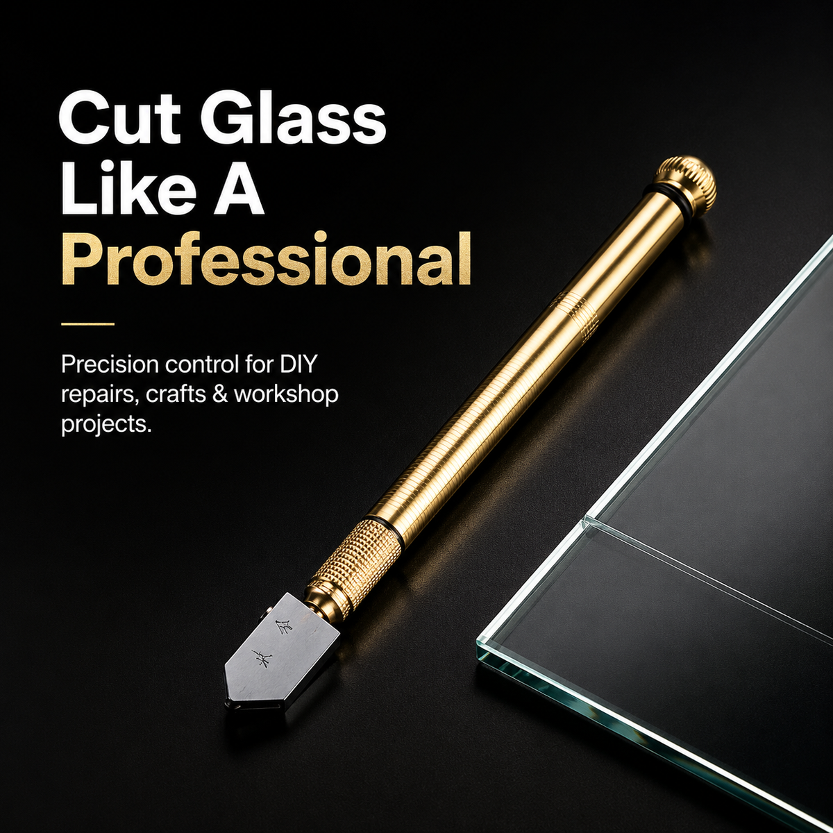 🔧 5 pcs Precision Glass Cutte