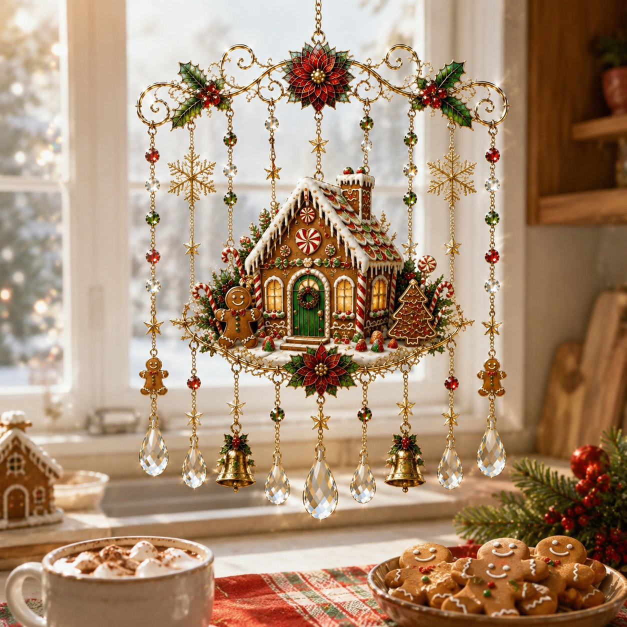 🔔Christmas Wind Chime-🎄Sound of Christmas Gently Ringing in Your Window