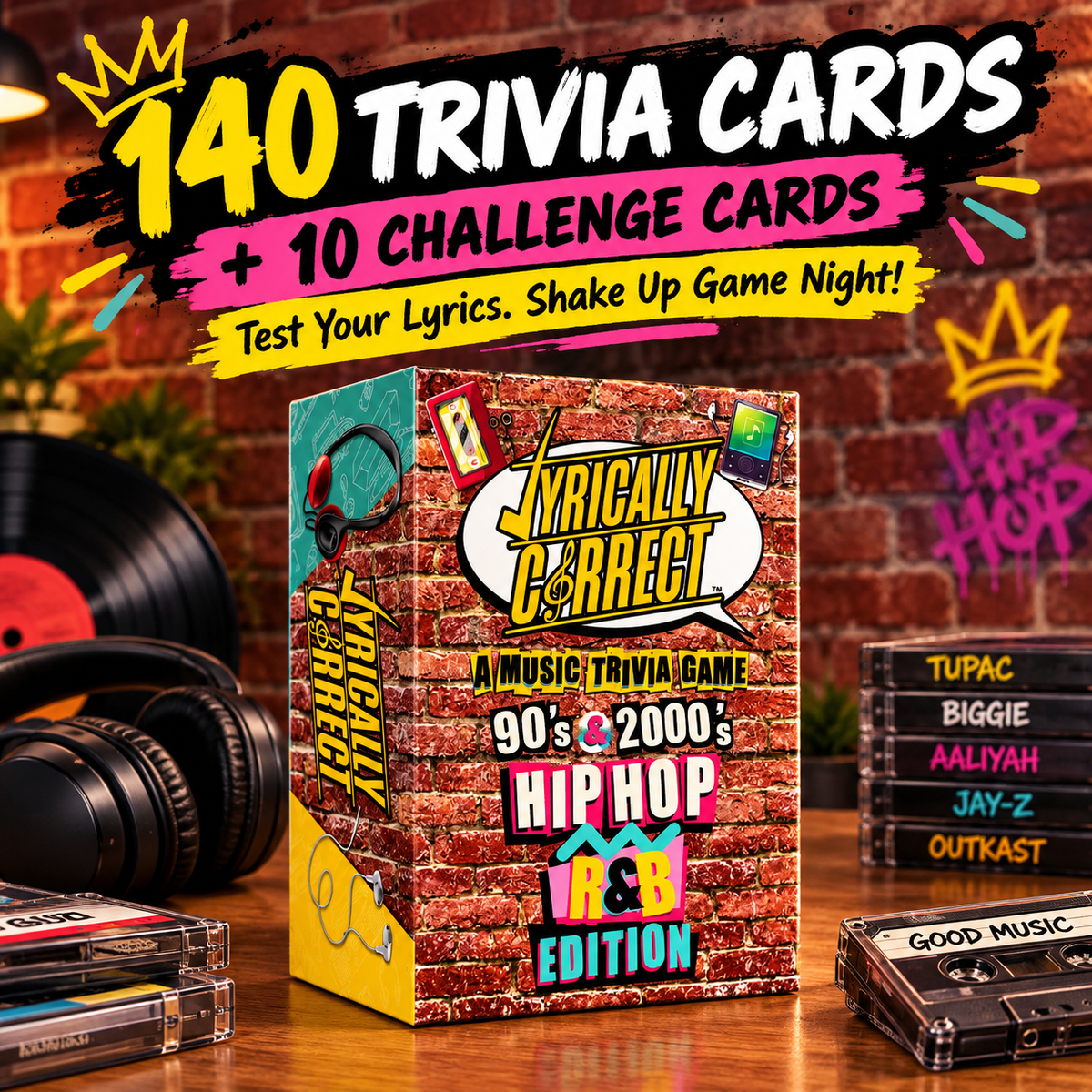 ✨ 150-Card Country Music Trivia Game – Boots & Ballads 90s & 2000s Edition, Fun Party Challenge for Country Fans