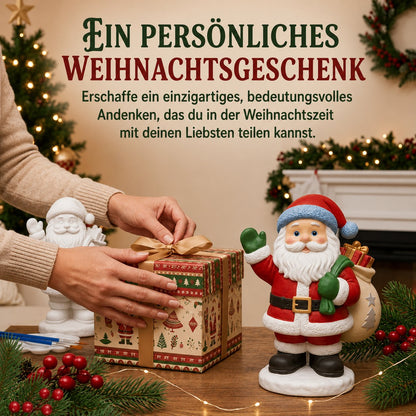 🎨 Anfängerfreundliches DIY-Weihnachtsfiguren-Malset | Gestalte deine eigene festliche Weihnachtsdekoration 🎄💕