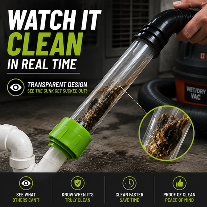 💨Clear Your AC Drain in Minutes — No Plumber Needed.