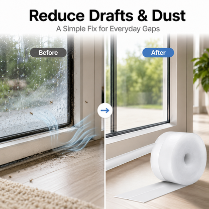 🚪  Weatherproof Door & Window Seal Strip – Stop Drafts, Dust & Water Gaps