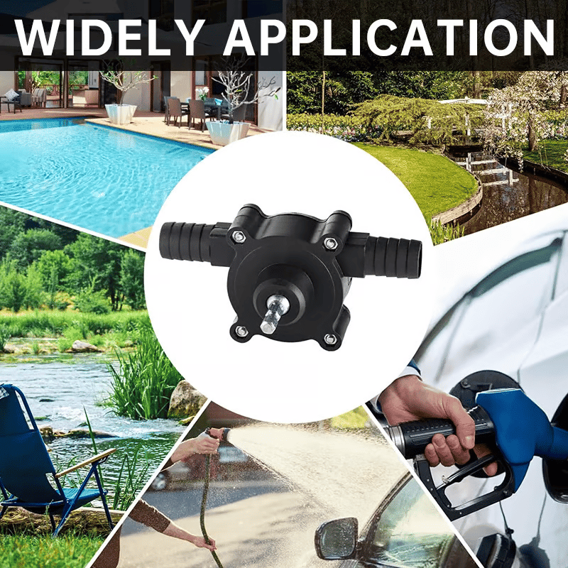 💧 Drill-Powered Water Transfer Pump – Turn Your Drill Into a Pump