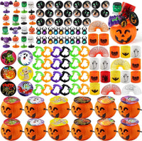 144Pcs Pumpkin Buckets (24 Packs)
