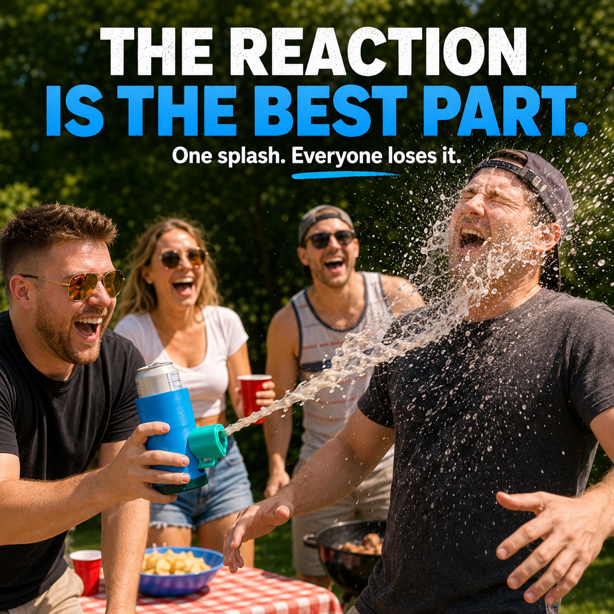💦 Splash Roulette Party Game – Twist, Sip, Pass & Get Soaked