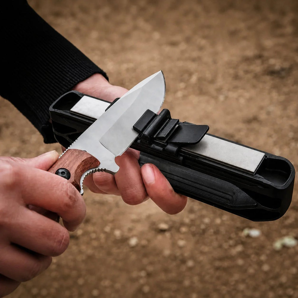 Knife sharpener components