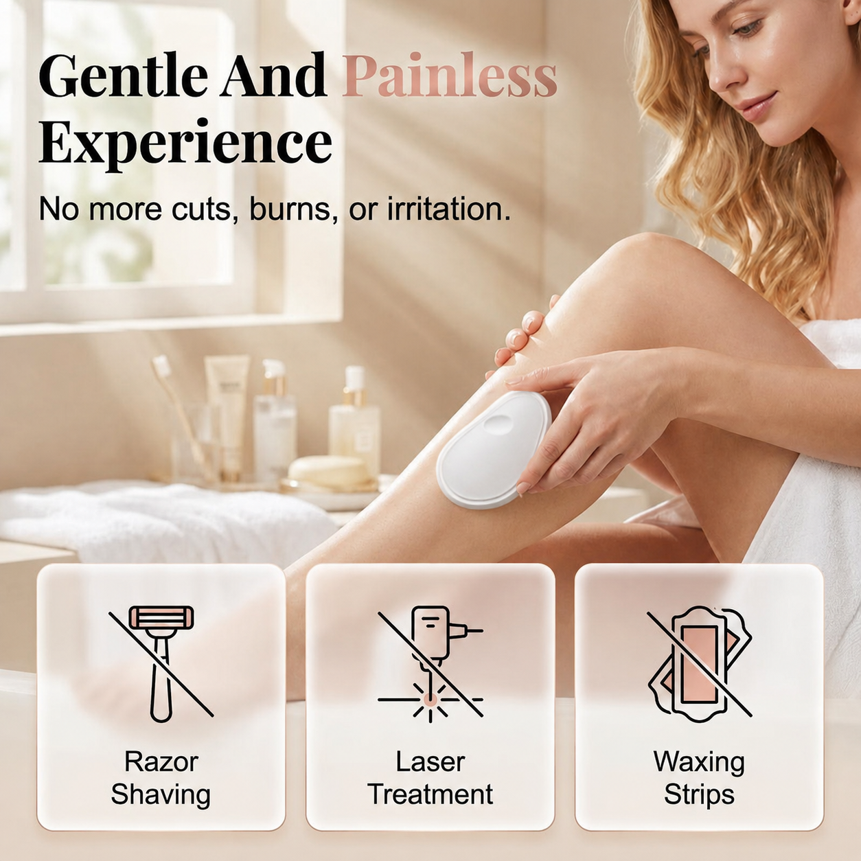 🥳2026 HOT SALE🥳💞50K+ SOLD!✨ Crystal Hair Eraser – Smooth Skin Without Shaving