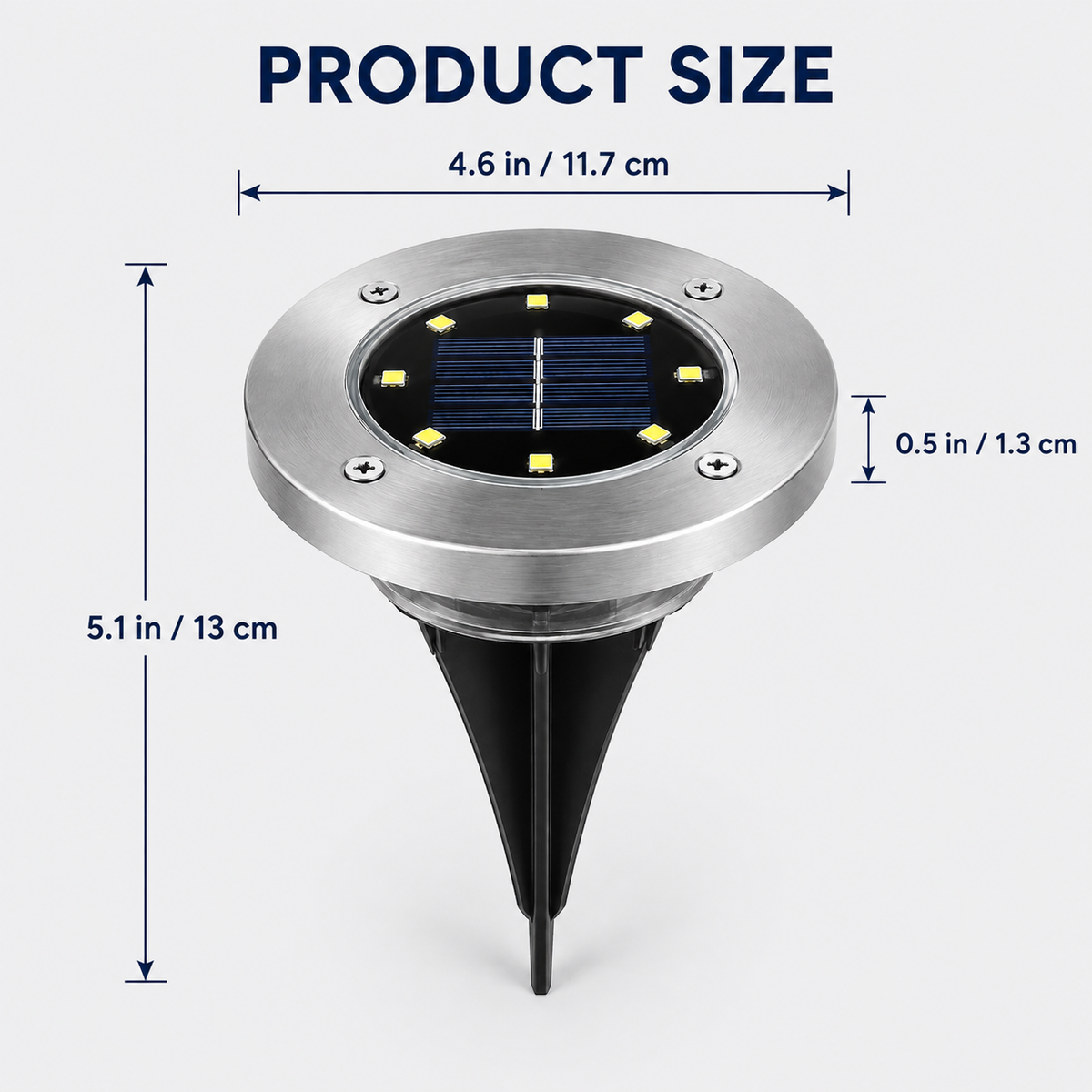 ☀️Solar Garden Lights –12 Pack Solar Lights Outdoor Waterproof
