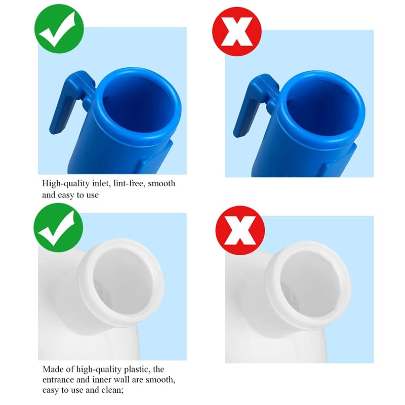 2000ml Portable Urinal – Long Hose, Sealing Lid & Easy-Clean Design