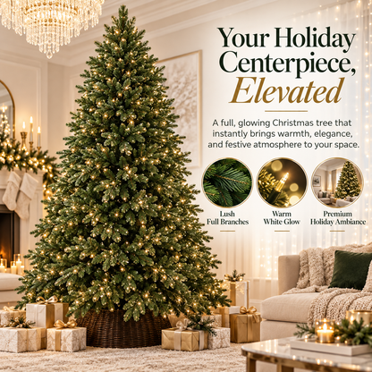 🎄 600 LED Christmas String Lights – Make Every Branch Sparkle ✨