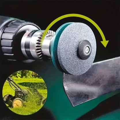 🛠️ Lawn Mower Blade Sharpener Drill Attachment