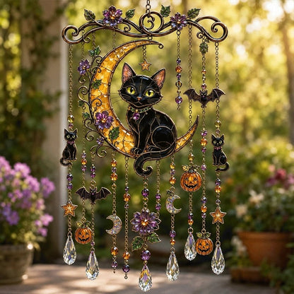 🔥Last Day 49% OFF - Halloween Suncatcher Wind Chime