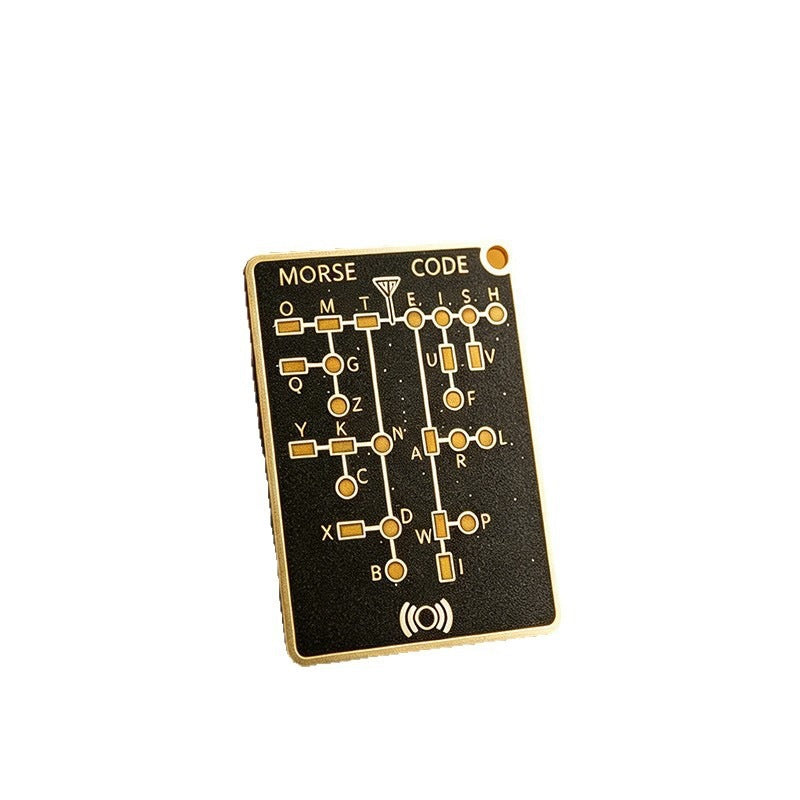 Morse Code Trainer Card Pro – Interactive LED Learning Tool