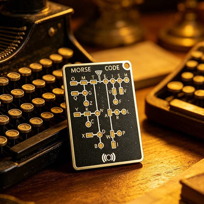Morse Code Trainer Card Pro – Interactive LED Learning Tool