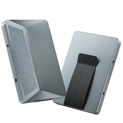 HERO Minimalist Wallet for Men,RFID Blocking Mens Wallets Slim Card Holder with Money Clip Metal Swipe Pop-Up Credit Card Case Smart Travel Wallet