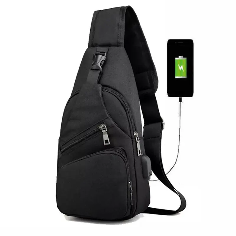 🔥Limited-Time 50% OFF Today|Men's Waterproof Oxford Sling Chest Bag for Travel & Daily Use