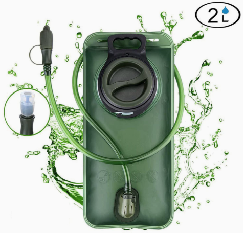 🔥Men’s 2L Tactical Hydration Running Vest – Lightweight Adjustable Chest Pack💧