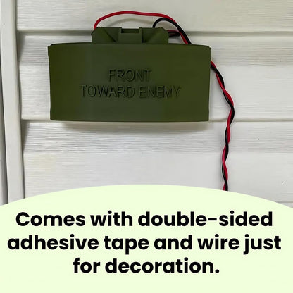 💥Funny 3D Doorbell Joke Cover – No Soliciting Front Door Decoration